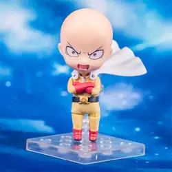 Haocaitoy фигурка игрушки GSC nendoroid Q версия 575 # Saitama One Punch-кукла мужчины ПВХ Модель Анин фигурки милые коллекционные 10 см