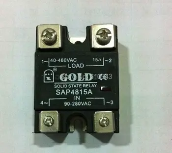 

SAP4815A FREE SHIPPING 15A actually ! Manufacturer single phase solid state relay SSR-15A