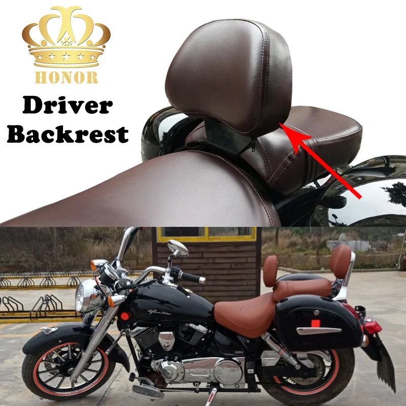 

Motorcycles Driver F Rear Rack Backrest Sissy Bar Luggage Rack For Lifan V16 250-B 250-D