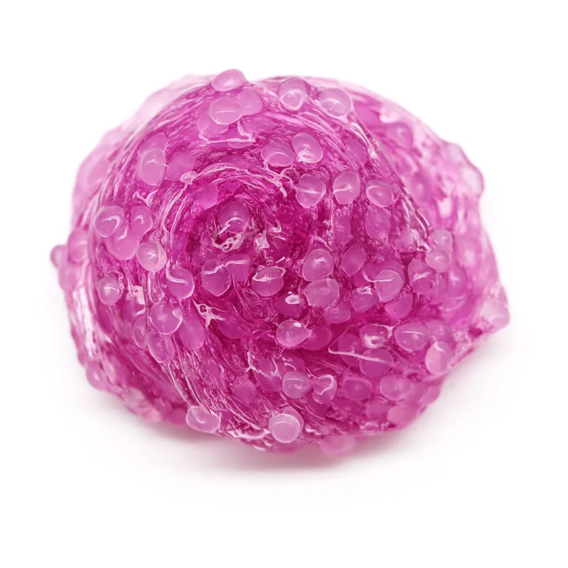 2018NEW-Foam-Clear-Fluffy-Slime-DIY-Crystal-Lizun-Dough-Anti-Stress-Sludge-Toy-Rice-grains-Plasticine