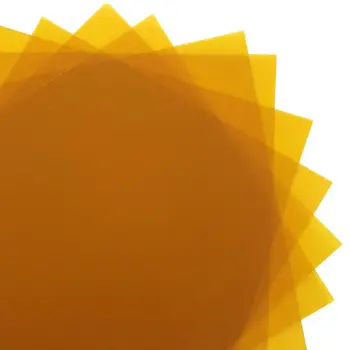 

10pcs*yellow Polyimide Tape sheet for 3D Printers and Printing, 6.5 x 6.5 inches high temperature tape sheets