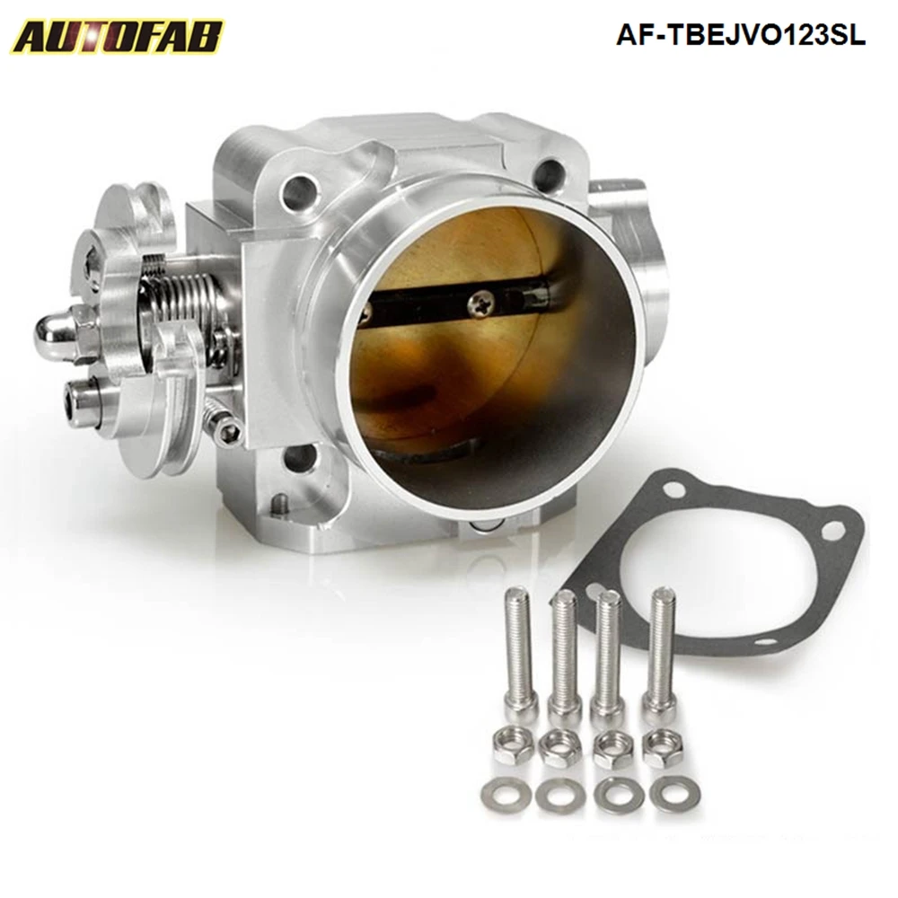 70mm Racing Billet Throttle Body For Mitsubishi Lancer EVO 1 2 3 4G63 Intake Manifold Sliver AF-TBEJVO123SL