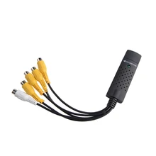 4 канала USB DVR видеозахвата, usb адаптер видеозахвата для изменения видео для отображения на ПК dVR карты на W7 и ниже