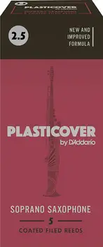 

Rico by D'addario Plasticover Soprano Saxophone Sax Reeds, Strength 2/2.5/3/3.5, Single Pack Available