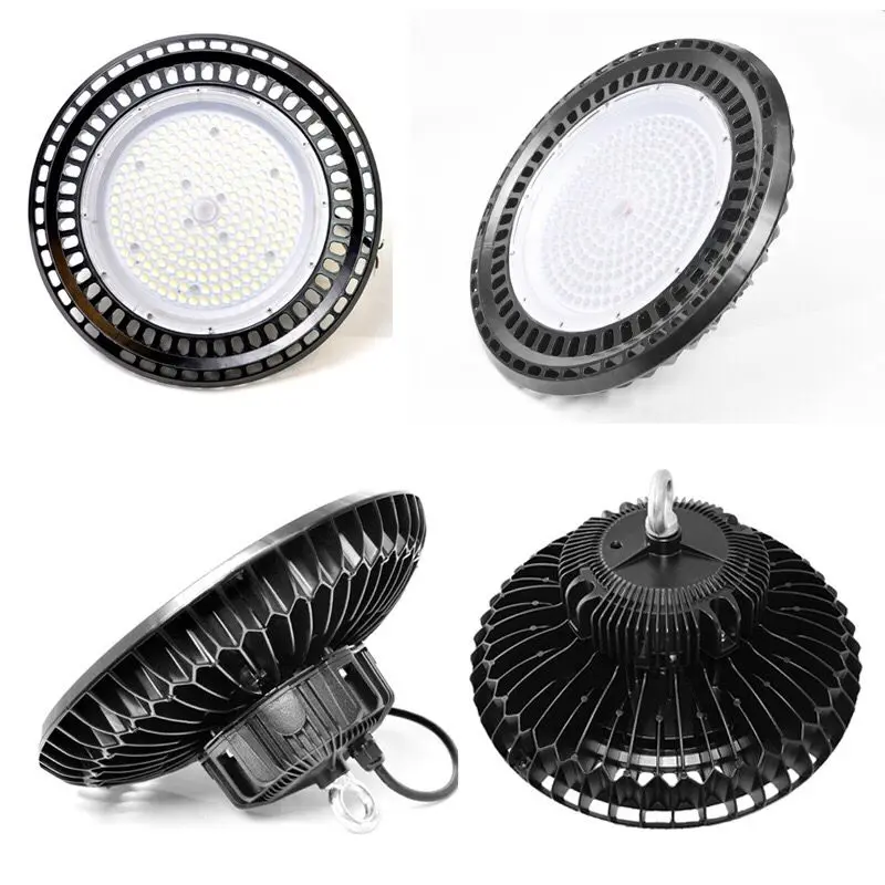 

Free Shipping Ufo Ip65 100w 150w 200w 6000k 3000k Smd Led High Bay For Ceiling Warehouse Factory