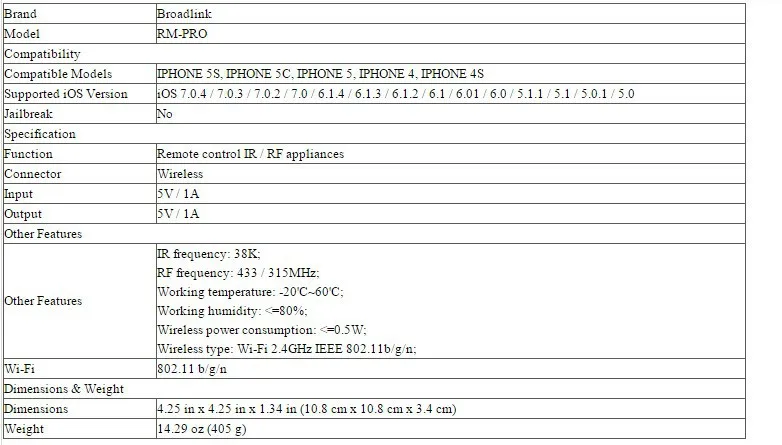 Broadlink RM Pro+ беспроводной Wifi IR RF умный дом универсальный интеллектуальный пульт дистанционного управления работает с Alexa Google Home