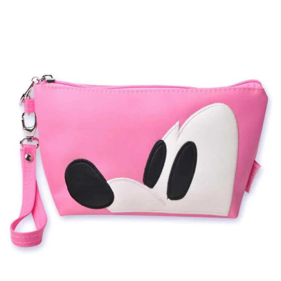 

Fashion Cosmetic Bag Small Women Mini Mickey Make Up Bag Travel Waterproof Portable Makeup Bag Travel Toiletry Kits