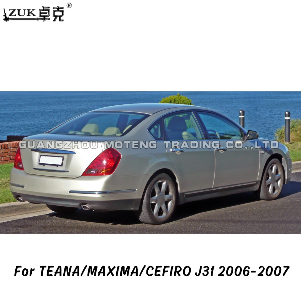 ZUK 2 шт., задний светодиодный светильник, тормозной светильник для NISSAN TEANA MAXIMA CEFIRO 2006 2007 J31, задний фонарь, тормозной фонарь, задний светильник Taillamp