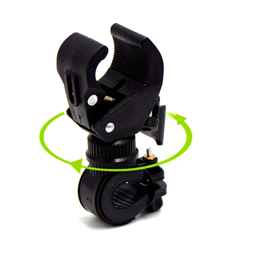 High Quality Bike Mount Clamp Clip Bicycle Holder Cycling Grip Flashlight LED Torch Lamp Light Bracket Stand Bicycle Accessories