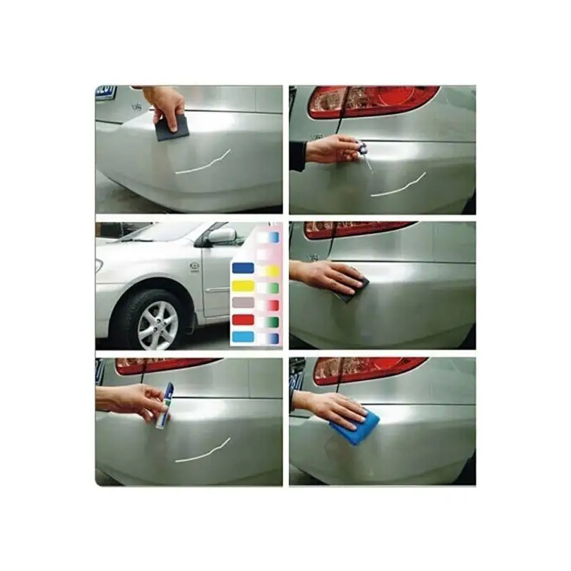 Ручка для ухода за краской Водонепроницаемая ручка для ремонта краски автомобиля средство удаления царапин с автомобиля ручка для удаления краски 8 цветов OX