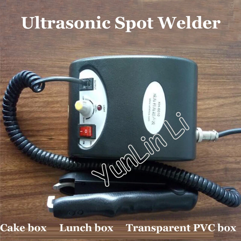 

Ultrasonic Welding Machine PVC Plastic Meal Box Spot Welder Clamp Type Welder Cake Box Sealer kh-6010