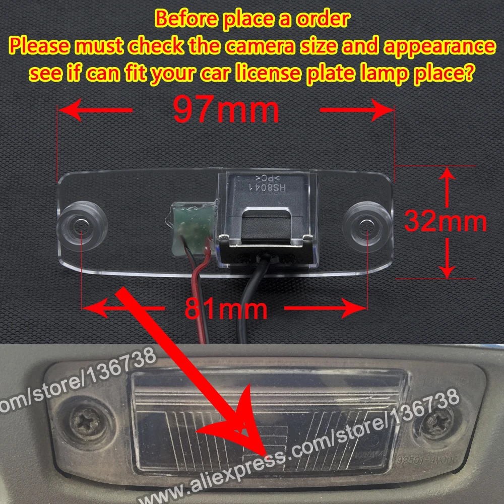 Full HD 1280*720 Автомобильный задний резервный Фотофон для Kia K3 Carens Cerato Borrego Sorento Oprius