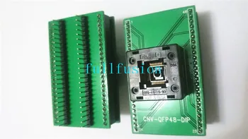 

QFP48-DIP Programmer Adapter OTQ-48-0.5-10 Enplas IC Test Socket QFP48P Burn in Socket