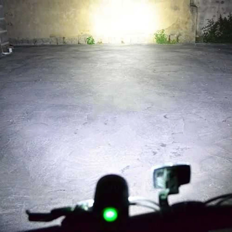 Sale WasaFire XM-L U2 2000lm bicycle light LED bike lights Cycling Frontlight Headlamp +6400mAh battery Headlight Flashlight Lamps 15