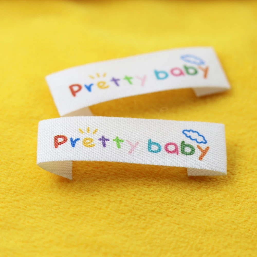 Custom Sewing label, Handmade Tags, Custom kids Name Labels,Cotton Ribbon labels, Logo Labels(MD0024)
