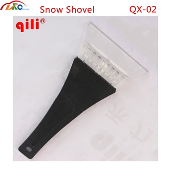 

50pcs/lot DHL QILI QX-02 Snow Shovel Scraper Removal Clean Tool Auto Car Vehicle Fashion And Useful Ice Remove Tool