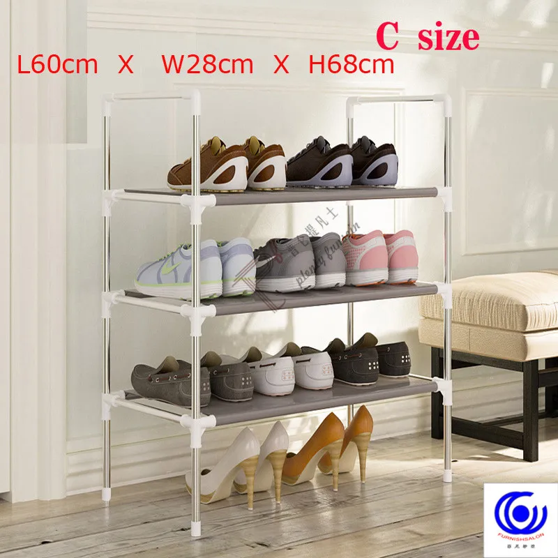 جديد دولاب أحذية متعددة الطوابق غرفة المعيشة المنزلية الجمعية القماش خزانة خذاء عنبر حامل مُنظِم تخزين الرف