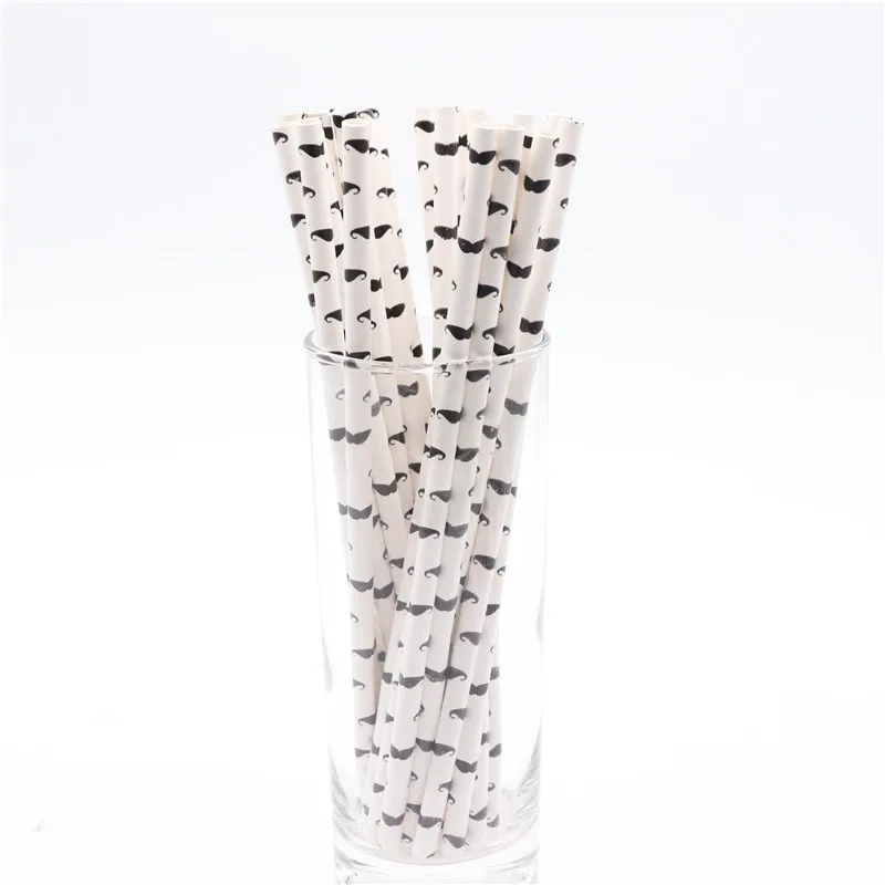 

25pcs Colorful Striped Disposable drink Straws for Christmas Party Birthday Wedding Decoration Party Supplies