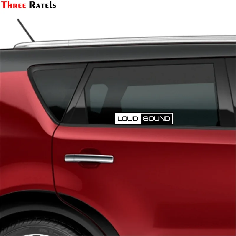 Three Ratels TZ 1406 4.9*23см 1 5 шт полноцветные виниловые наклейки на авто автозвук LOUD SOUND