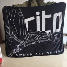 IVYYE меч искусство онлайн аниме плюшевые вещи аксессуары кукла мягкая пушистая мультфильм теплые мягкие игрушки одеяло кровать пледы одеяло s Новинка