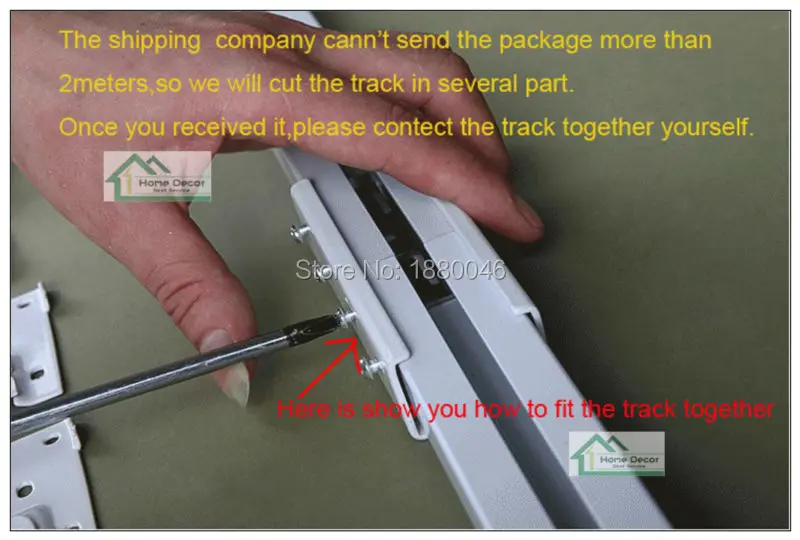  Brand New Super SILENT motorized DOOYA motor DT82TN Single curtain track smart home used motorized  - 1000003648149