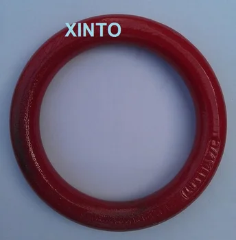 

3.5---4.5Ton round ring lifting rigging hardware forged alloy steel chain sling connector connecting,boat part,marine hardware