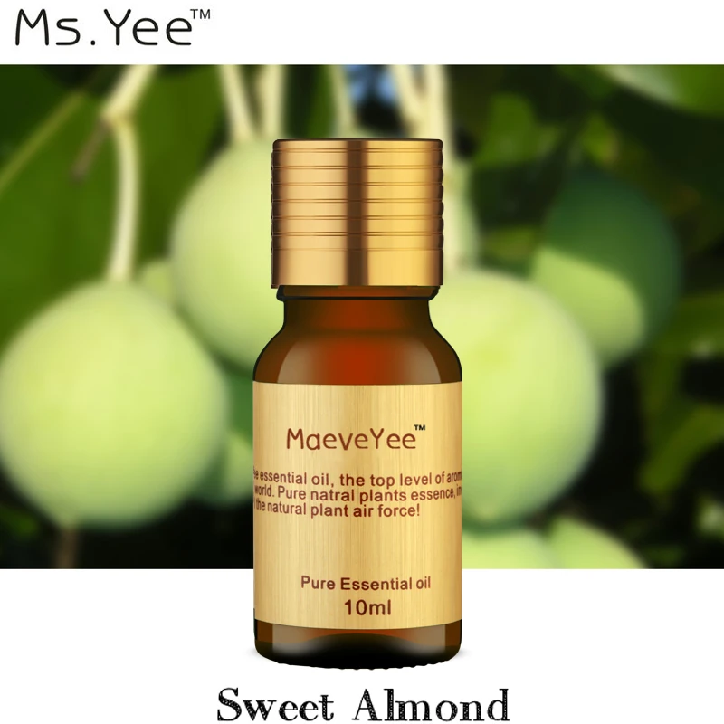 

Ms.Yee pure Sweet Almond essential carrier oils be good at anti itching skin dry & sensitive skin, make the skin soft brighten