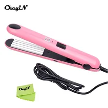 Portable Corrugated Curling Hair Electric Hair Straightener Crimper, Fluffy Small Waves Hair Curlers Curling Irons Styling Tools