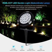 [Seven Neon] MiLight DC24V 9 Вт RGB+ CCT светодио дный свет сада Водонепроницаемый IP65 затемнения 16 миллионов lightSubordinate лампа/path/садовый свет
