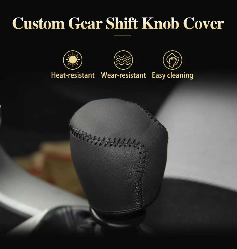 gear shift knob cover for Chevrolet Cruze MT gear stick _01