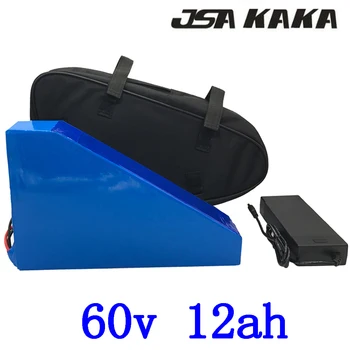 Günstige Tor60V 13AH Lithium-Batterie 60V 750W 1000W 1500W Elektrische Roller Batterie 60V 13AH 12,5 AH 12AH Elektrische Fahrrad Batterie Kostenloser Duty