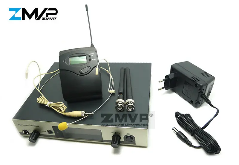 ZMVP المهنية 322 G3 مكبر صوت لا سلكي ذو تردد فوق العالي الكاريوكي خطاب اللاسلكي نظام مع Bodypack الارسال سماعة Mirophone Mic