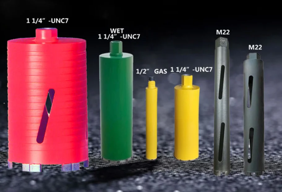 

1-1/4 thread 450mm wet diamond core drill bit for marble granite concrete