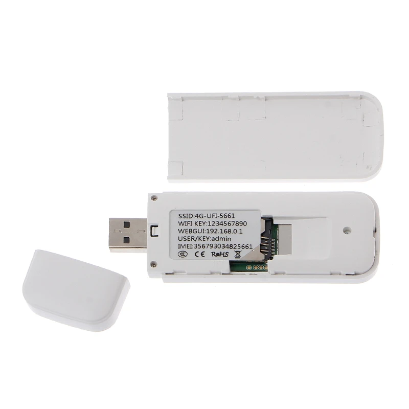 4G FDD LTE Wi-Fi Router Unlocked Pocket Network Hotspot USB Wifi Routers Wireless Modem with SIM Card Slot UF725  X6HA