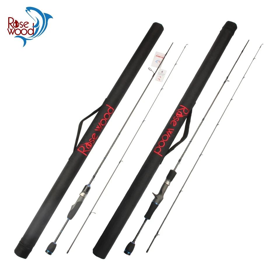 

RoseWood 6' 1.8m Fuji Ultralight Carbon Casting Spinning Fishing Rod With Fuji Guide Rings Fast Action Trout Fuji Fishing Rod