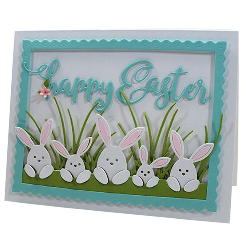 Rabbit Bird Metal Cutting Dies Cut Stencils for DIY Scrapbooking Photo Album