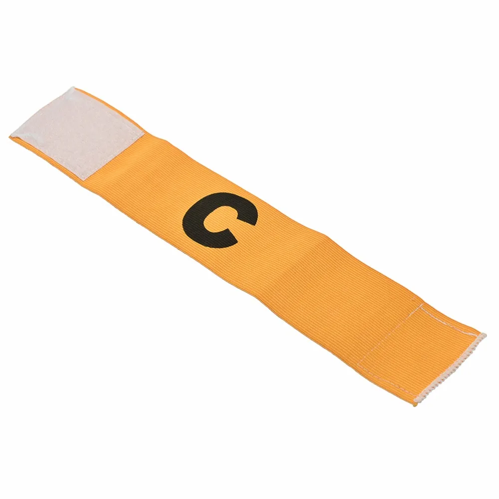 

High Quality Adjustable Soccer Captain Armband Football Games Player Arm Band Skippers Armband Kapitnsbinden New Arrival