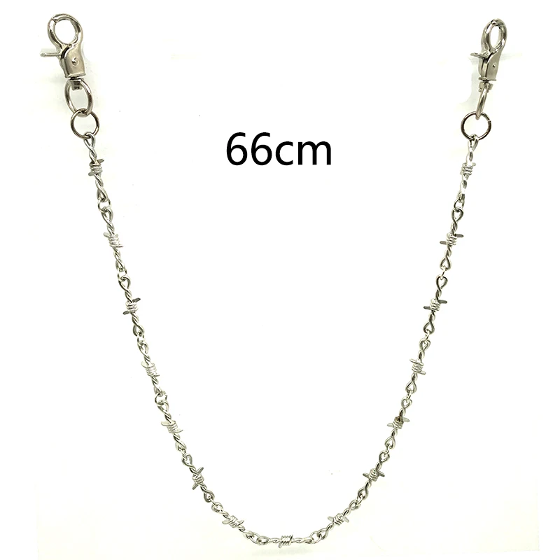 

Metal Wallet Belt Chain Rock punk metal thorns iron pants chain wallet chain