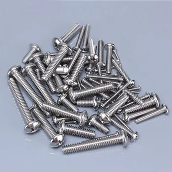 

5pcs 5/16-18 cross screws pan head screw circle bolts mechanical bolt system machine wire teeth tight set 304 stainless steel