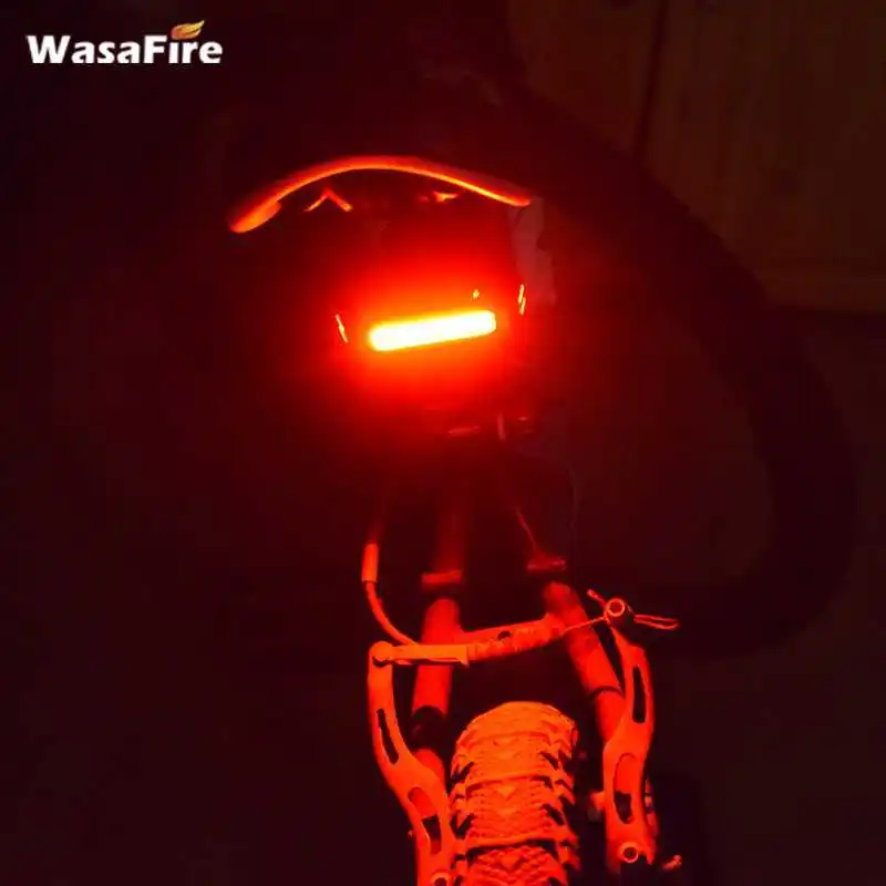 WasaFire водонепроницаемый комет USB Перезаряжаемый головной светильник COB Высокая