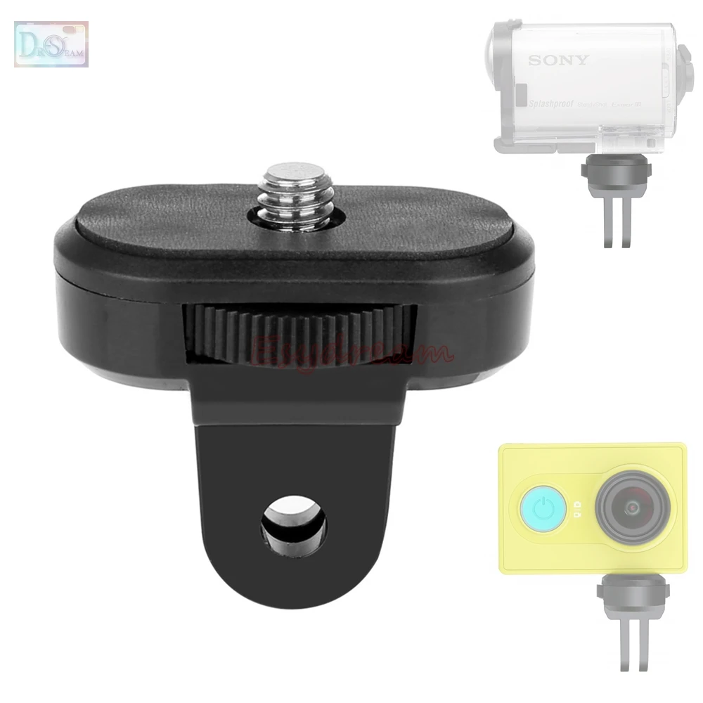 Tripod Screw Mount Adapter 1/4inch 1/4" Monopod Accessory for Sony Action Cam HDR AS30V HDR