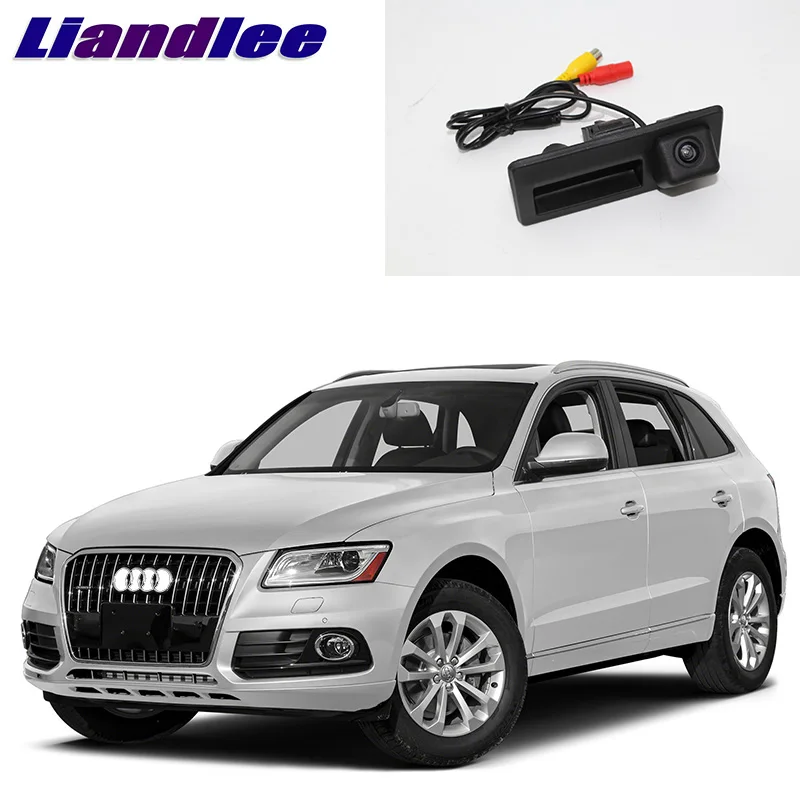 LiandLee ручка багажника автомобиля камера заднего вида для парковки Audi Q5 8R 2008 ~ 2017|trunk