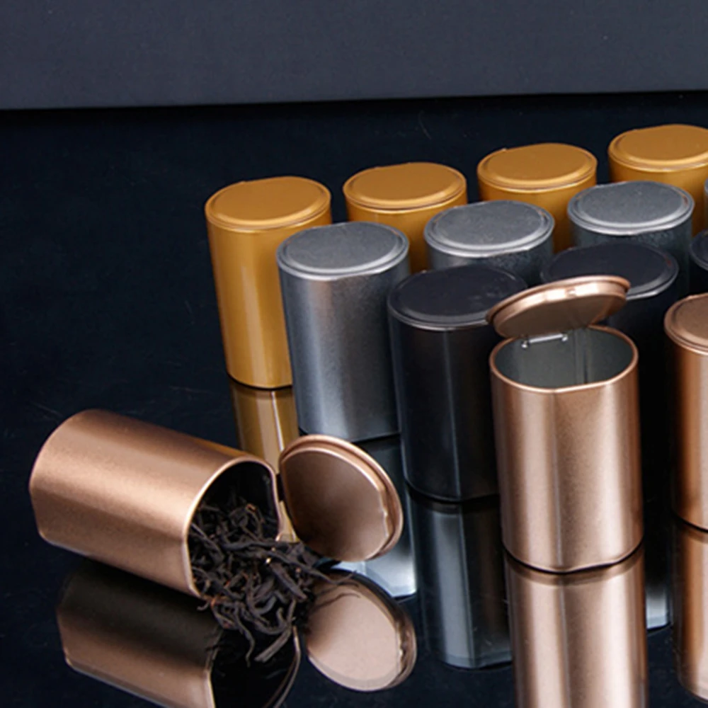 

Practical Metal Box Solid Color Portable Airtight Smell Proof Container Mini Grinder Smoking Pipe Pill Box Holder For Storage