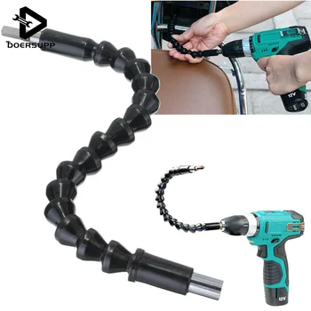 DOERSUPP 1PC 295mm Flexible Shaft Extension Screwdriver Electric Drill Drill Bit