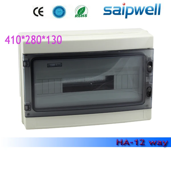 

2015 new Hot Sale Best ip66 Plastic Outdoor Electrical Distribution Box Waterproof box SHA-18 410*280*130mm High Quality
