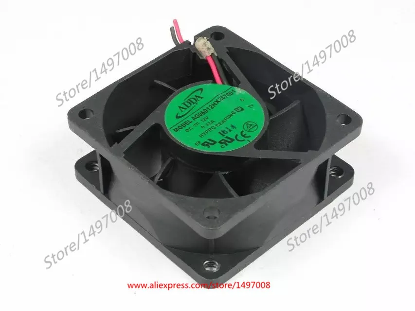 Охлаждающий вентилятор для сервера ADDA AG06012HX257001 DC 12 В 3 24 A 60x60x25 мм | Компьютеры и