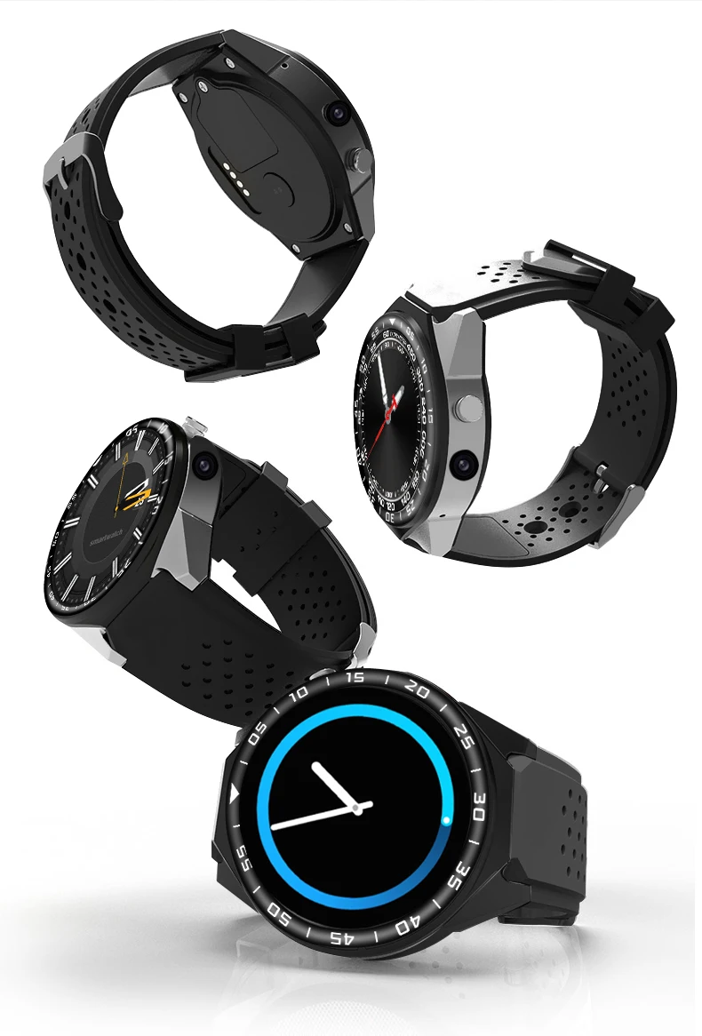 Interpad Смарт часы 3g gps WI-FI с MP3 шагомер сердечного ритма SmartWatch монитор сердечного ритма Смарт-часы Поддержка умные часы с функцией мониторинга сна