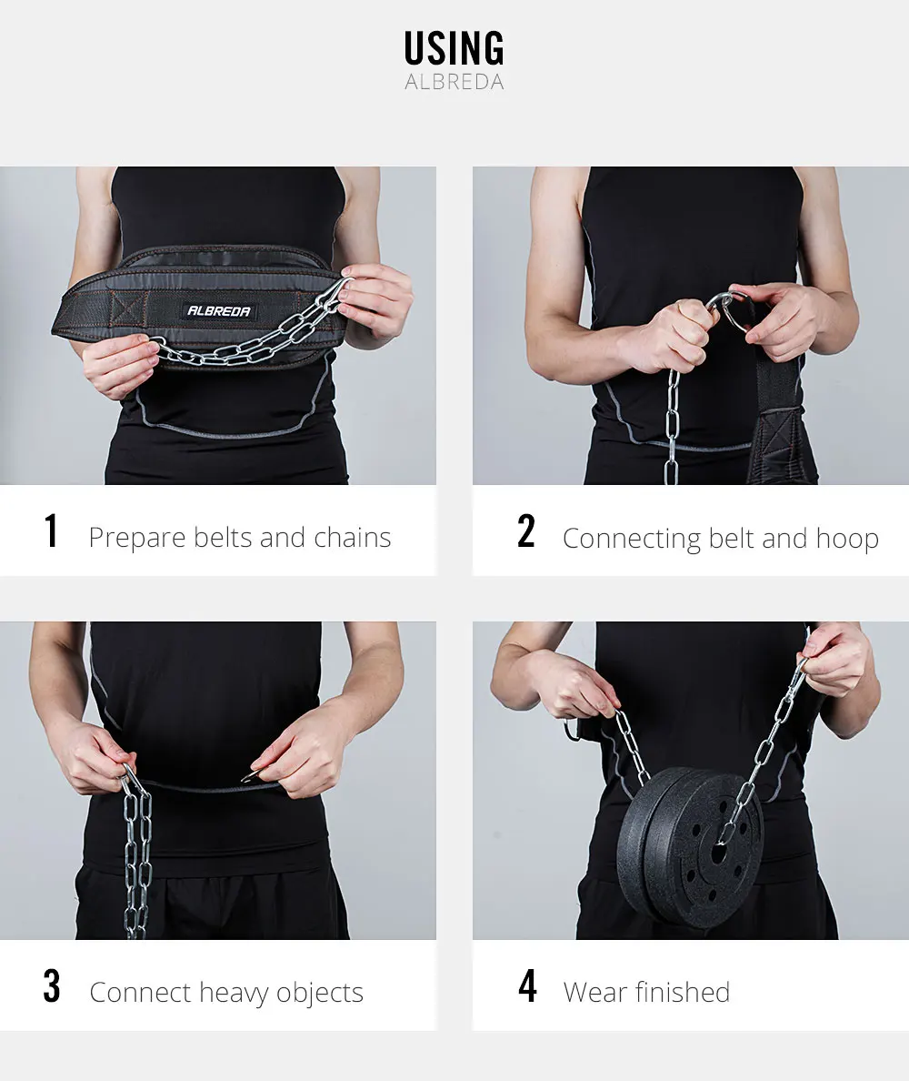 Gym Dumbbells Weight Lifting Belt Fitness Equipment Drop Shipping Dip Belt Strength Pull Up Load Belt Power Exercise