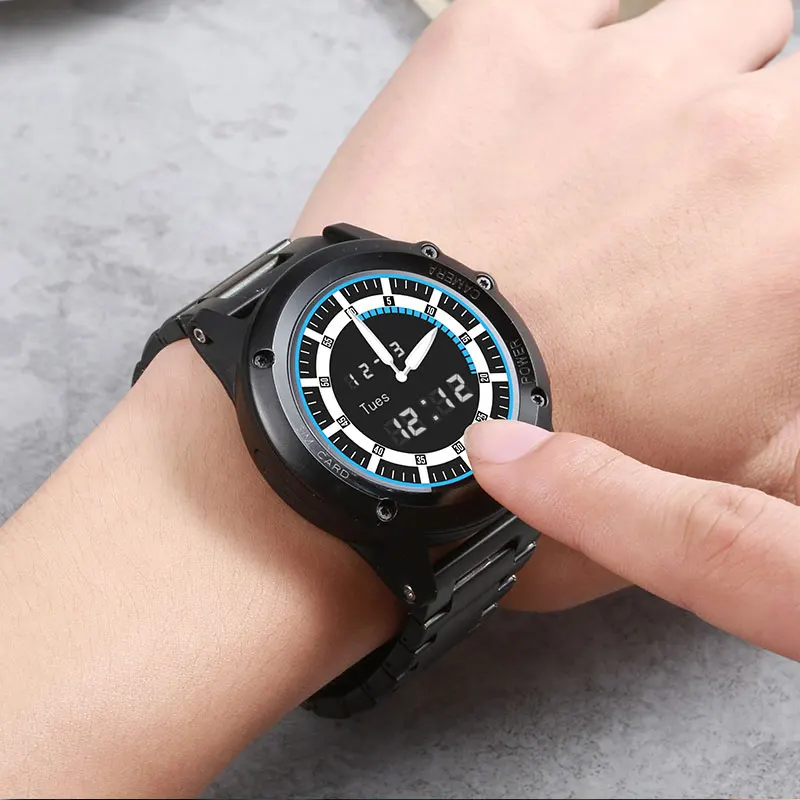 Microwear H1 3G Smart Watch Android 4.4 MTK6572 GPS 4GB ROM Waterproof Gamera Smartwatch Men For iPhone Phone Wearable Devices