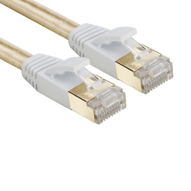 Экранированный сетевой Ethernet Кабель TINMUNN Cat 7 RJ45 из чистой меди 5 м 10 15 20 м| |